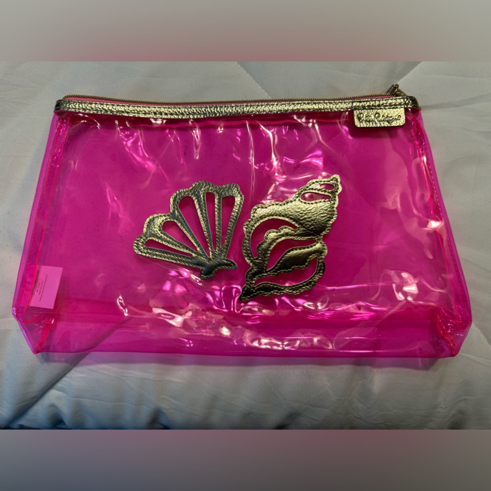 Lily Pulitzer Pink Havana Pouch